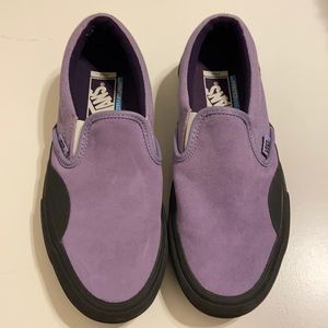 Vans purple/black